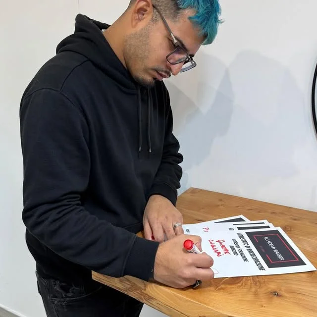 Antonio Piserà, barber di Dual Lab a Vibo Valentia